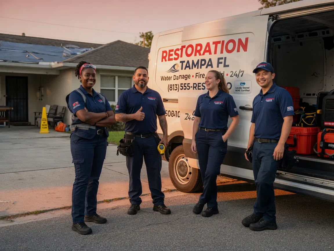 Water Damage Restoration company in Angleton, TX